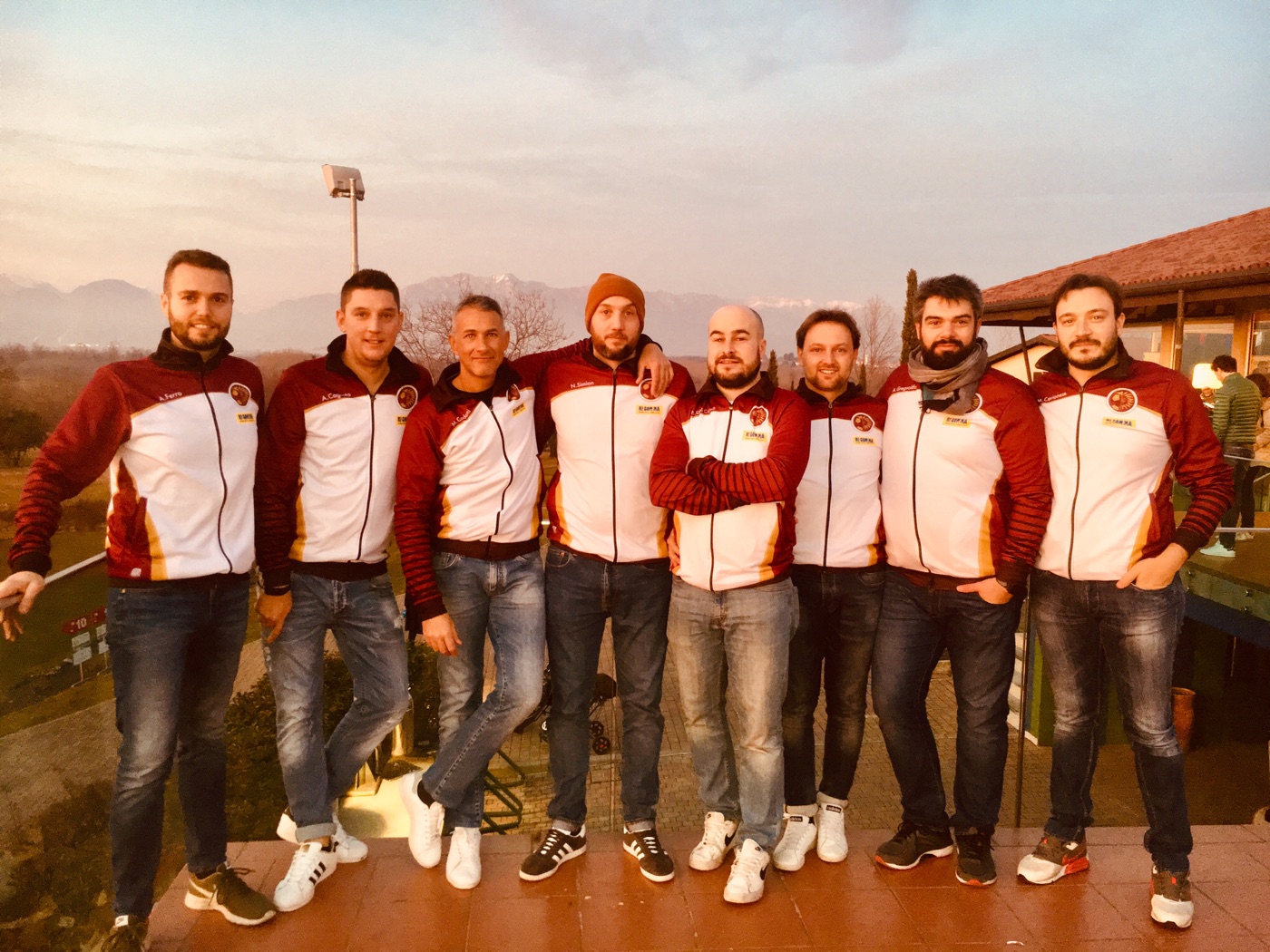 Il gruppo FootGolf Venezia